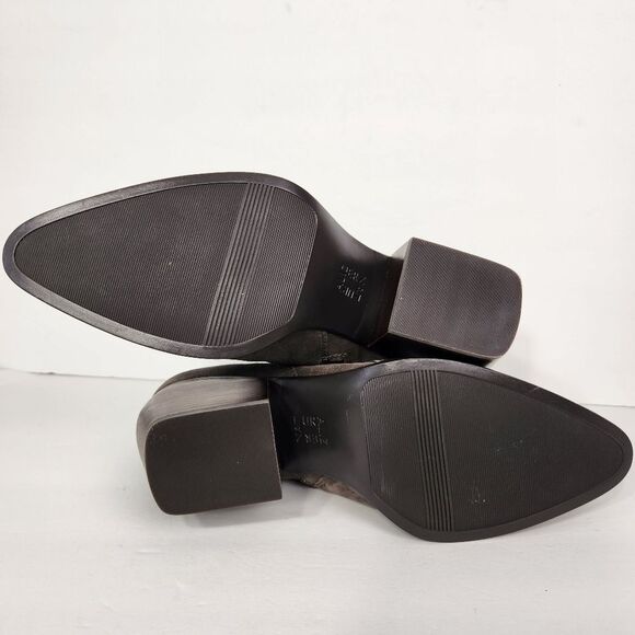 Naturalizer Suede Women's Fenya Booties Ankle Boot Size 9.5 Like New - Picture 6 of 10